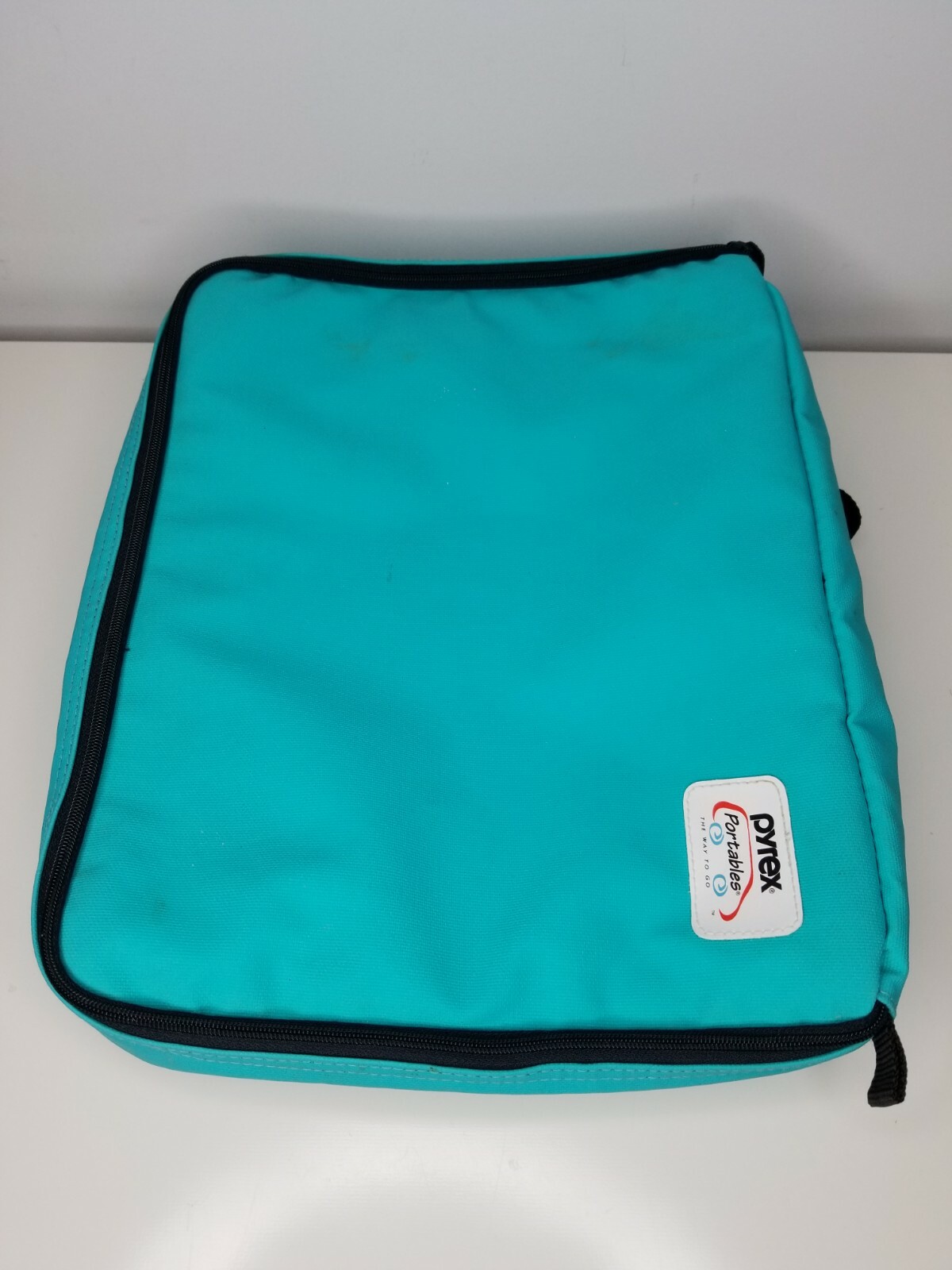 Pyrex Portables Insulated Carrying Travel Case Hot/Cold Bag Blue Ice