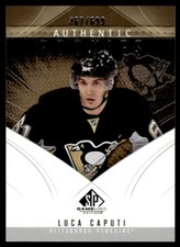 2009-10 SP Game Used Luca Caputi /699 Pittsburgh Penguins #140