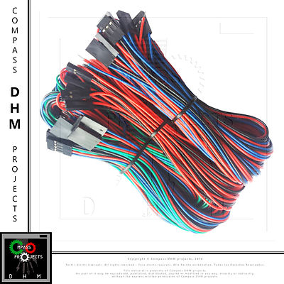 Ramps 1.4 Wiring Set - Kabel Set 14 Pieces - 4/3/2 Pin - Reprap 3D Printer Prusa