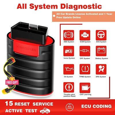 KINGBOLEN Ediag Bidirectional OBD2 Scanner Diagnostic Tool Full Software Free