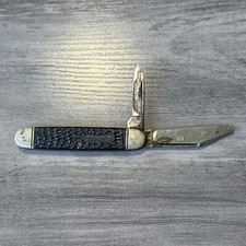 Vintage Pal Cutlery Co? Made in USA 2 Blade Cattle Knife 3.5โ Pocket Knife Old