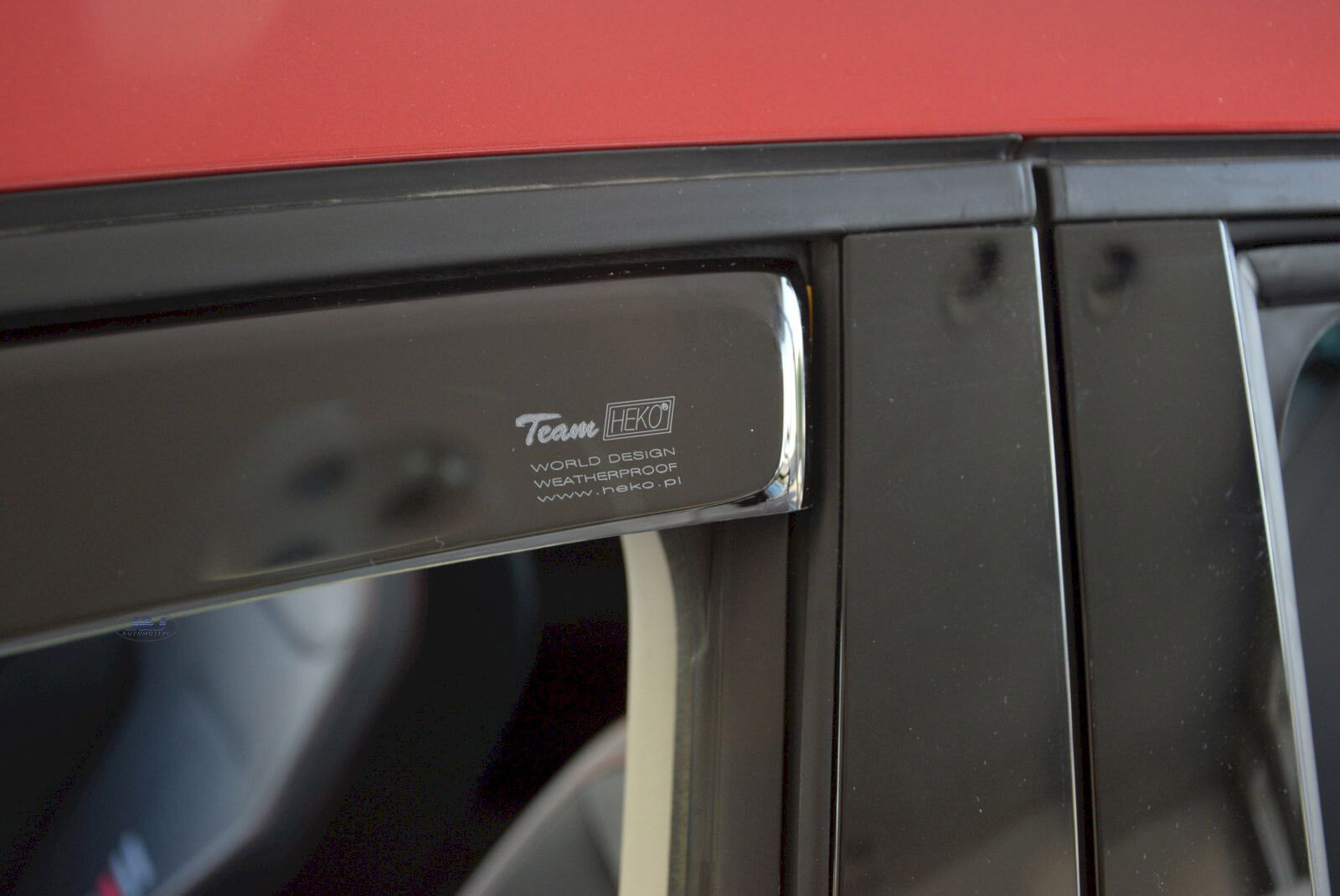 TO FIT Seat V 5 door 2017up Front wind deflectors 2pc set TINTED