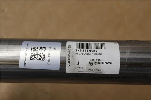 Rear Exhaust Silencer VW Caddy 2016-2020 2K3253609J New Genuine Part - Picture 4 of 4