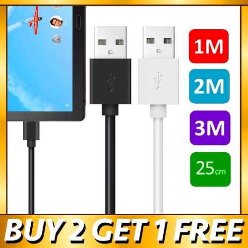 Fast USB Cable Charger Charging For Lenovo Smart M10 P10 E10 E7 Tab 3/4