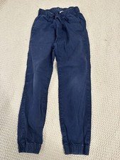 Gap Boys Blue Pull Up Pants 8 M