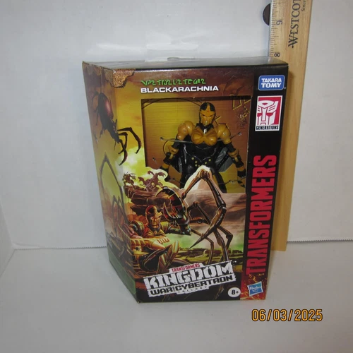 New Blackarachnia Transformers Kingdom War For Cybertron Trilogy Figure Hasbro