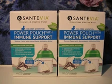 2x Santevia Mineralized Alkaline Water Power Pouch 6 Each Box Children 6 Months+