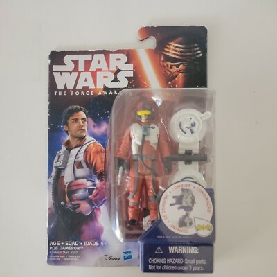 HASBRO STAR WARS THE FORCE AWAKENS 3 3/4 POE DAMERON