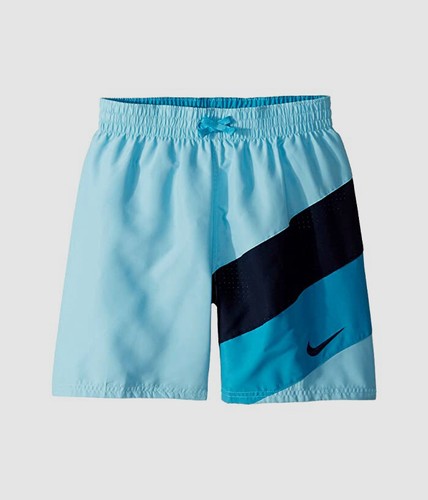 $79 Nike Kid's Boy's US Size M Blue Swim Swimwear Trunks Swimming Board Shorts - Picture 1 of 1