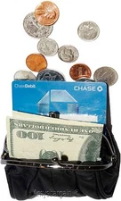 change purse leather coin case women’s mini pocket change coin case