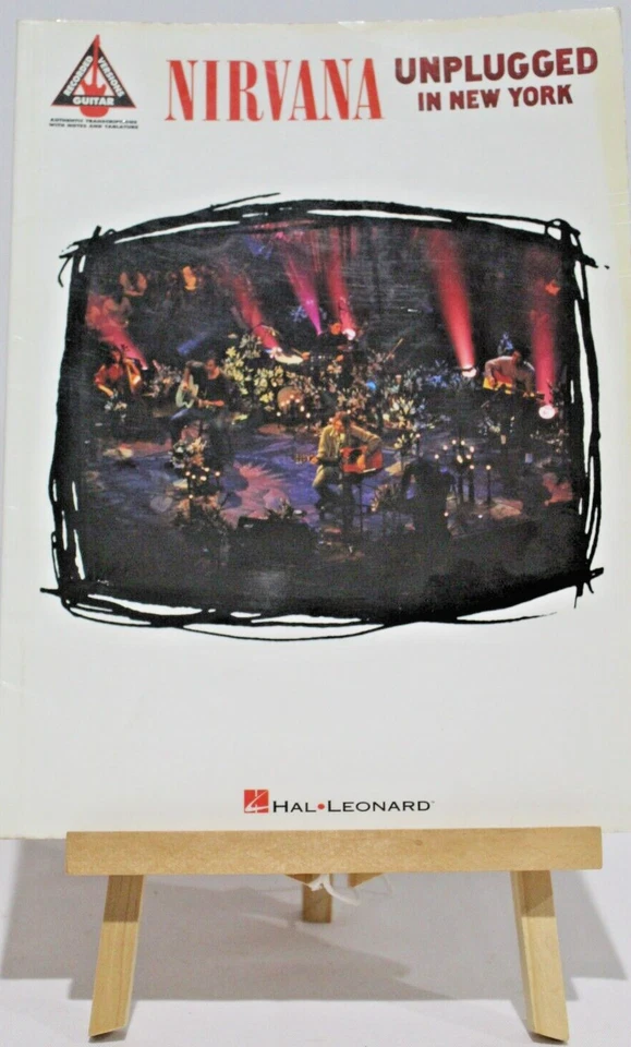 Nirvana Unplugged in New York Guitar Recorded Version Tablature, DVD Kurt Cobain - Image 2 of 4