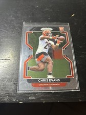 Chris Evans 2021 Panini Prizm Rookie #424 Rookie RC Bengals Non Silver Non Holo