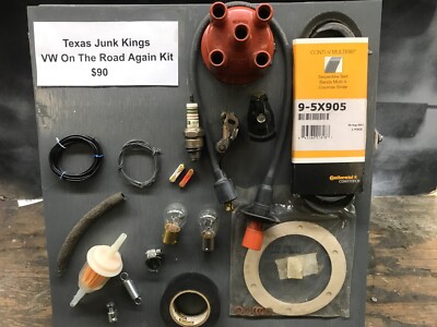 VW Volkswagen On The Road Again Emergency Roadside Repair Kit Tool Box Beetle Bu
