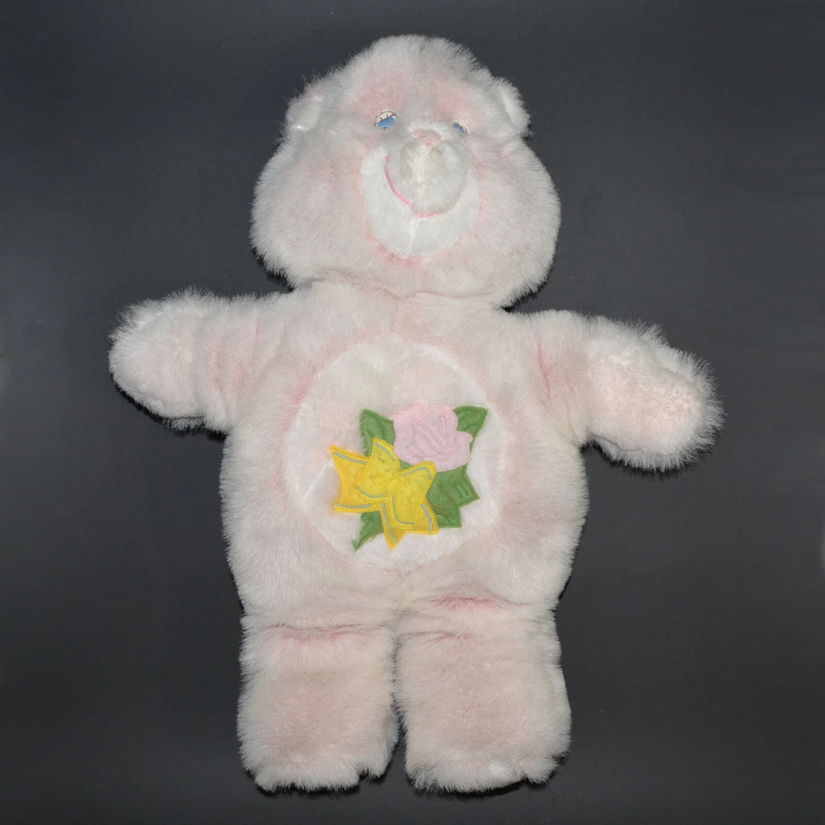 Vintage Grams Bear Care Bear Butterick Hand Made Plush 1980 s Stuffed Animal