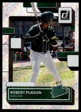 Robert Puason Rapture 2022 Donruss Rated Prospects #RP-11 Baseball Card Oakland