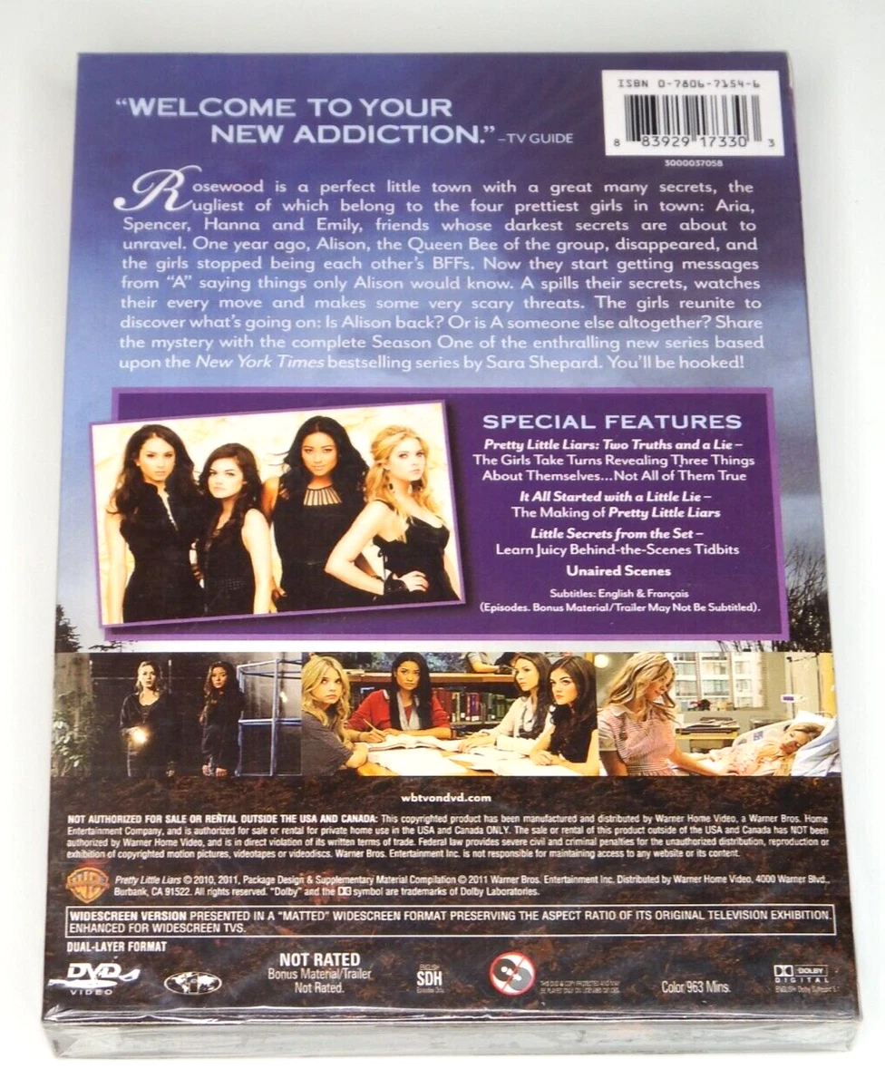 Pretty Little Liars Season 2 Dvd Cover