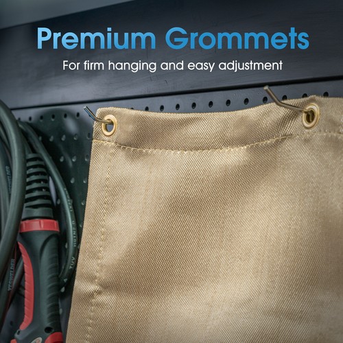 4x6ft / 6x8ft Heavy Duty Welding Blanket, Thermal Insulation Welding Curtain - Picture 13 of 21
