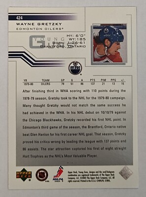 その他 2001 Wayne Gretzky JERSEY CARD 2001 Wayne Gretzky JERSEY CARD