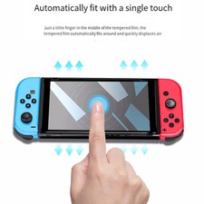 Glass Screen Tempered Skin Protector Dustproof Anti-Scratch Clear Hardness