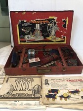 1938 Erector Set No 8 1/2 A C Gilbert All Electric Working Motor Ferris Wheel