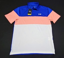 Under Armour Men's Tech Performance Playoff Golf Polo 1370668-400