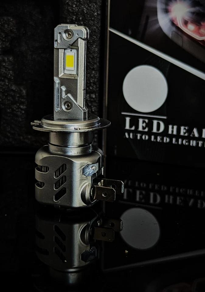 Hyundai Tucson 2015-2022 H7 LED Low Beam Headlight Bulbs 55W 6000K Error-Free. - Image 2 of 4