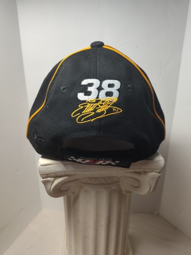 RARE! Chase M&Ms Racing 38 Elliot Sadler Nascar Hat/Cap Plastic Coated Brim - Picture 3 of 9