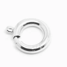 Kaedesigns New Small 8mm 9ct 375 White Gold Bolt Ring Clasp