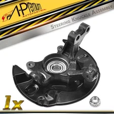 A-Premium Steering Knuckle Assembly Front for Toyota Matrix 2003-2006 1.8L AWD
