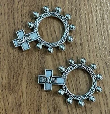 Madonna The Celebration Tour Ring VIP Drink Token SET (2) Rare!!