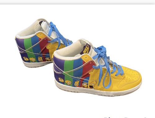 simpsons custom shoes