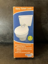 NEW Baby Toilet Lock by Wappa Baby with Arm Top Safety Toilet Seat Lock