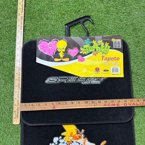 Speedy Gonzales Carpet Fabric Truck/Car Floor Mats Vintage Looney Tunes Set Of 4 - Bild 10 von 10