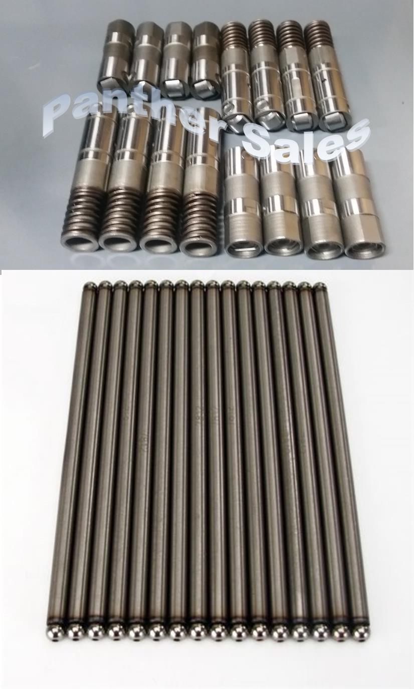 Chevy 5.3 5.3L 6.0 6.0L Active Fuel Management AFM Valve Lifters Pushrods Set 16