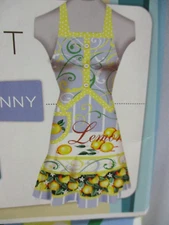 Creative Cuts Apron Kit - Fabric Panel - 2009 - Sunny - Lemons