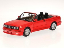 BMW e30 M3 convertible 1988 Misano red diecast model car 943020333 Minichamps 1: