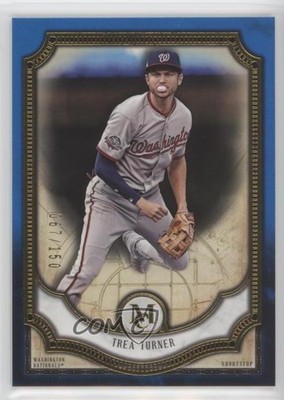 2018 Topps Museum Collection Sapphire 67/150 Trea Turner #40 7wf