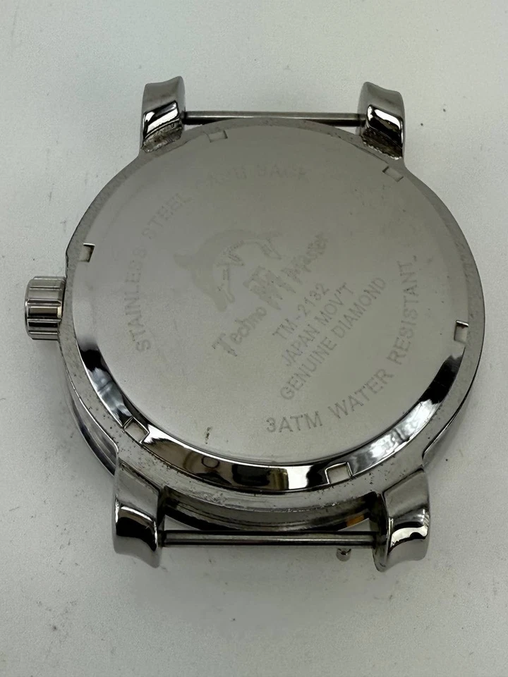 Reloj cronógrafo Techno Master de diamantes para hombre TM-2132 *LEER* Foto 2 de 2