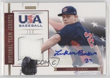 2012 USA Baseball National Team 15U Jersey Signatures 25/99 Luken Baker Auto 0b2