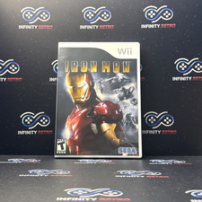 Iron Man Nintendo Wii CIB Complete Refurbished & Tested Free Shipping