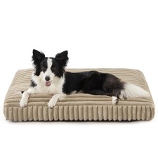Dog Beds Large Sized Dog, Flat Pet Beds with Removable Washable Cover, Pet Ma...