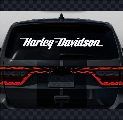 Harley Style Decal, NEW LISTING 11'',23'',36,48'',55'', Vinyl  Decal sticker.