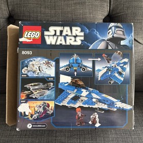 Lego Star Wars Plo Koon's Jedi Starfighter [Set 8093] Read Description NO FIGS