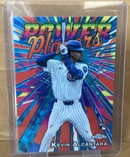 KEVIN ALCANTARA 2025 TOPPS CHROME POWER PLAYERS ROOKIE CHIAGO CUBS RC Q4600