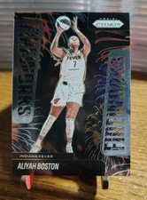 2025 Panini Prizm WNBA - Fireworks Aliyah Boston #3