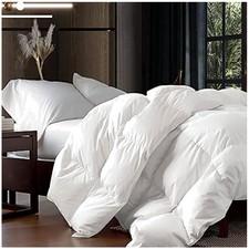 Ultra Soft King Size Down Fiber Comforter, Baffle Box Design