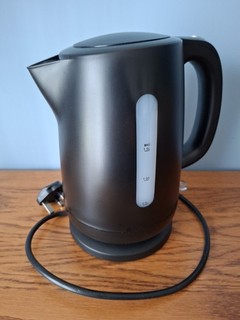Tesco Rapid Boil Black Plastic Kettle New No Box