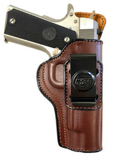Iwb Brown Full Grain Leather Holster - Kimber Custom Pro Cdp 4 1911 Iwb Brown Full Grain Leather Holster - Kimber Custom Pro Cdp 4 1911