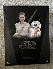 Hot Toys Star Wars the Force Awakens Rey BB-8 Action Figure 1/6 Scale Incomplete