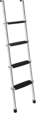 62" Aluminum RV Bunk Ladder, 4 Wide Steps, Anti-Slip Pads, 350lbs 🪜
